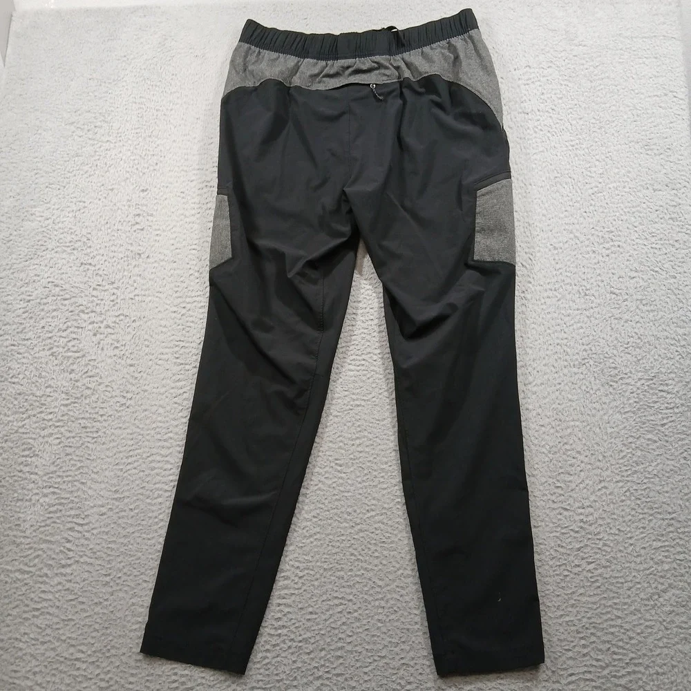 Eddie Bauer Sri Lanka Hybrid Cargo Jogger Pants L Black‎ Polyester Spandex EUC